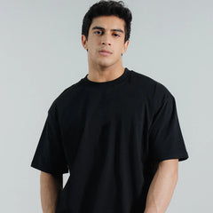 Premium Black Oversized T-Shirt.