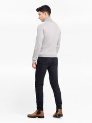 LIGHT GREY HICK NECK