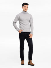 LIGHT GREY HICK NECK