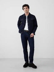 NAVY BLUE DENIM JACKET