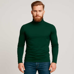 BOTTLE GREEN HIGH-NECK