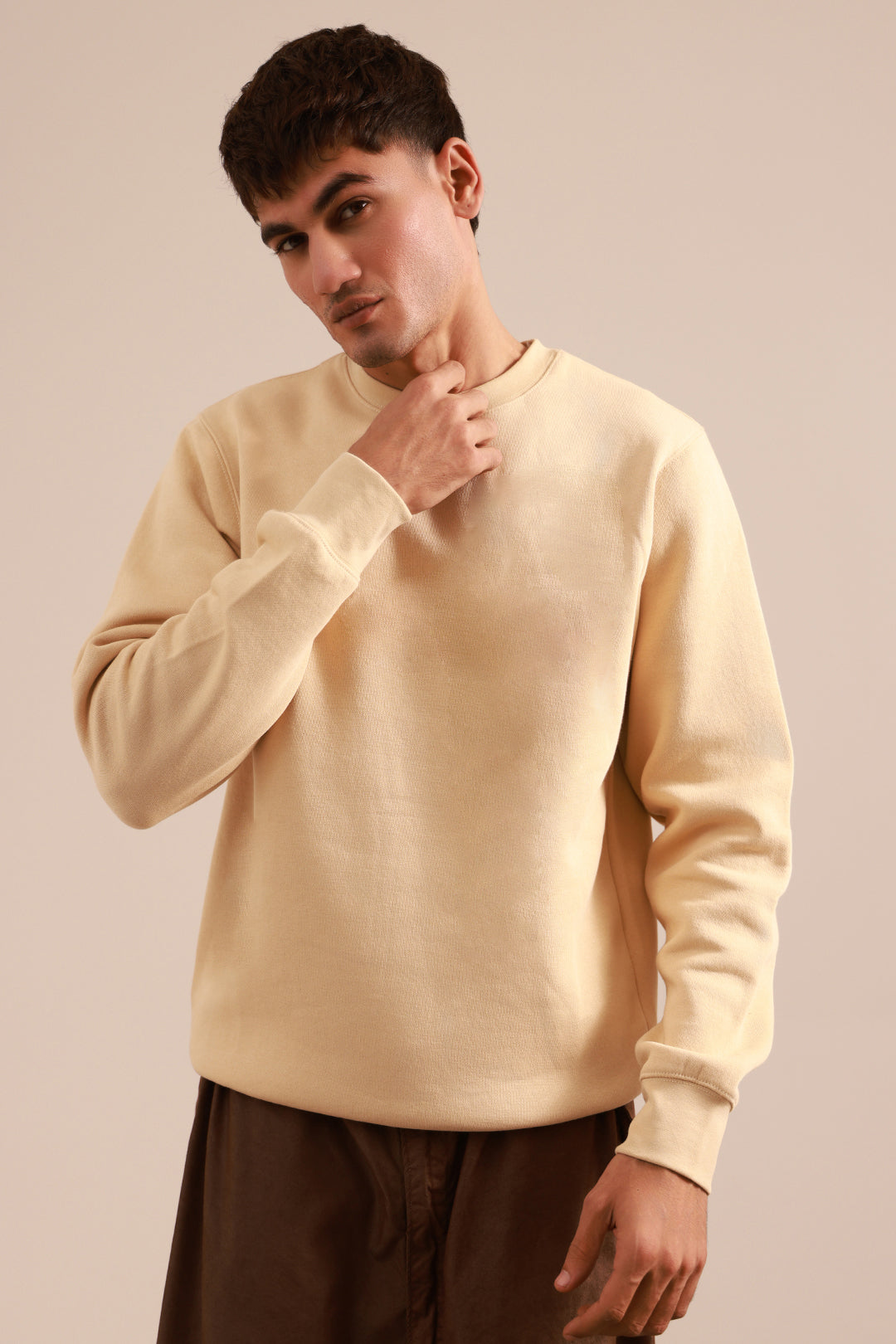 BEIGE SWEATSHIRT